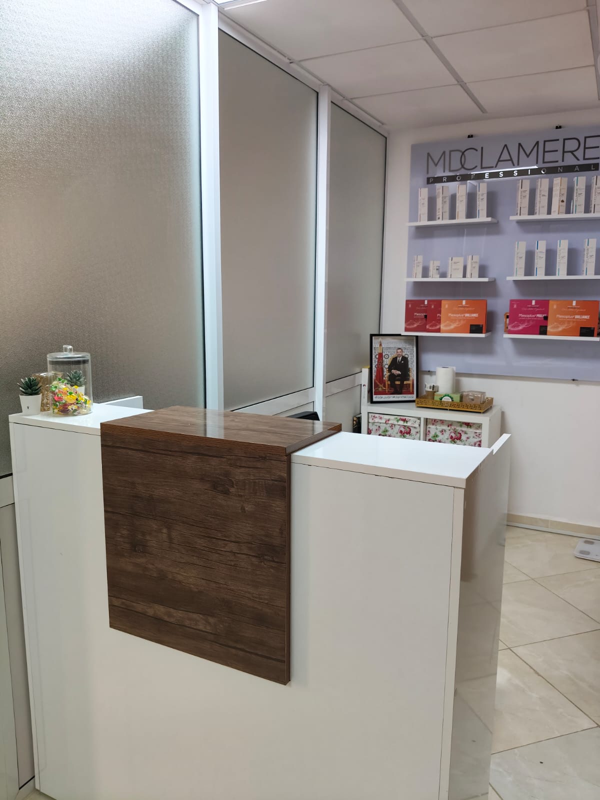 Réception du centre